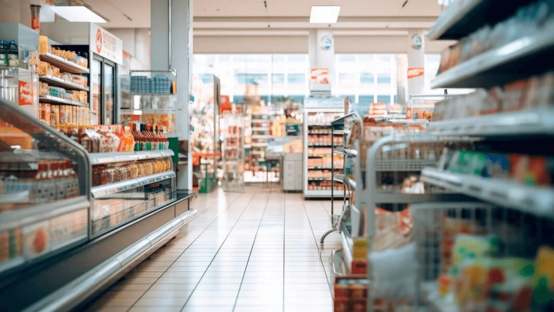 Modern Supermarket Interior Design