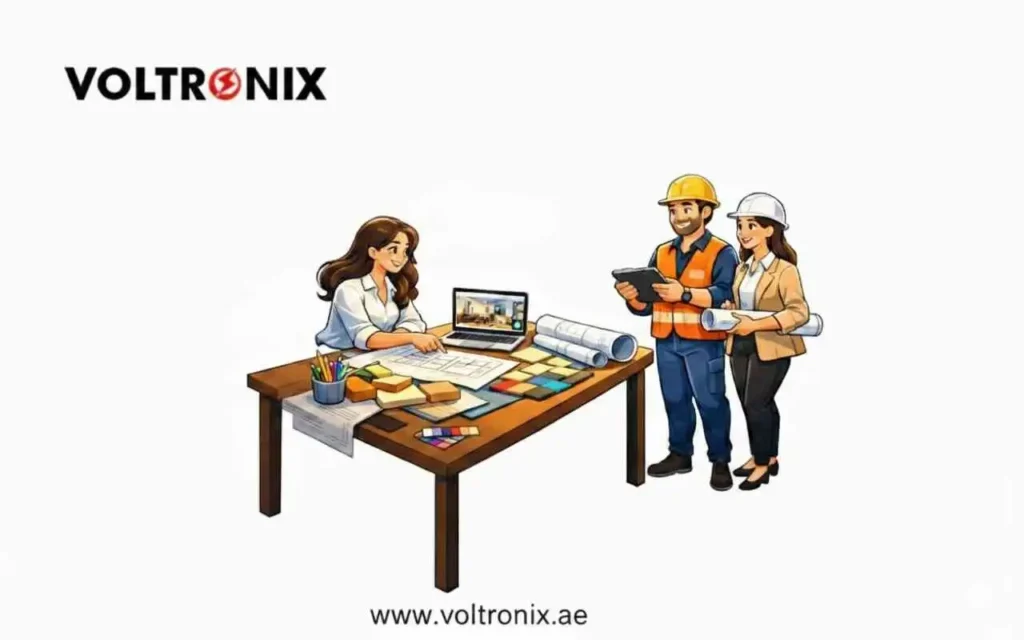 Commercial fit out company Dubai | Voltronix